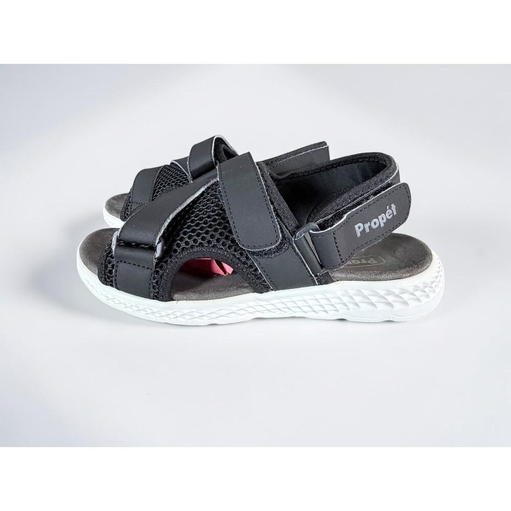 Propet TravelActiv Sport Sandals Women’s 8.5 4E Extra Extra Wide Black - Picture 2 of 14